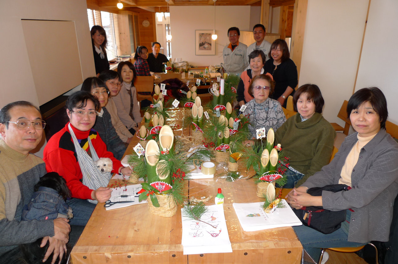 「寺子屋&門松つくり」_f0073301_1822295.jpg