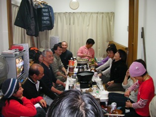 御岳　　土曜・中Ｃ講習のちグラ忘年会　日曜・ＤＲのちスラ_f0164003_23101032.jpg