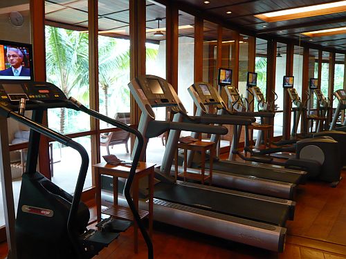 Four Seasons Resort Bali at Sayan　　= Library & Fitness Center =_c0102085_21544741.jpg