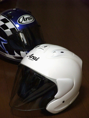 バイク用ヘルメット購入 ～ Arai SZ-Ram3_e0045768_22411755.jpg