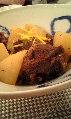 牛ほほ肉と大根のやわらか煮_c0141025_10144188.jpg