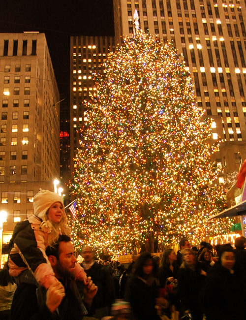 ロックフェラーセンターのクリスマスツリー　2008_b0007805_6311177.jpg