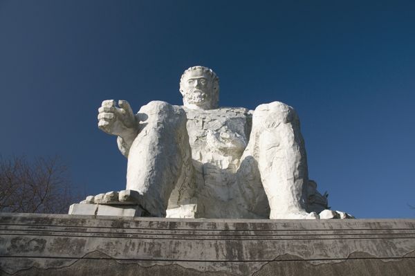 巨人像 ダイダラボウ のある公園 水戸市塩崎町 Kamoのフォトサロン