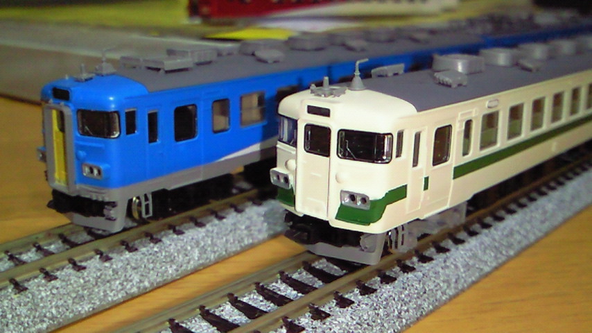 マイクロエース 455系仙山線色 鉄道模型