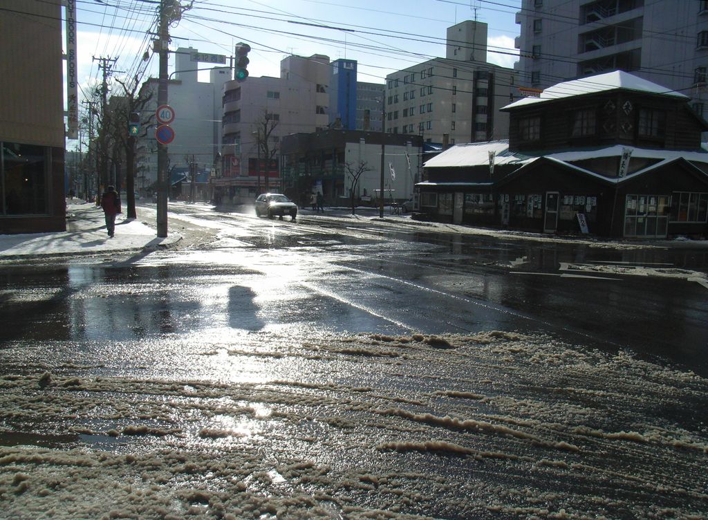 雪が融けてしまったのでクリスマス・イブは中止になりました_c0025115_2017092.jpg