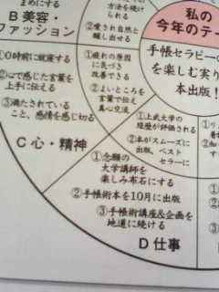 081224 「2008年叶ったこと」C心・精神 D仕事の収穫☆_f0164842_7463750.jpg