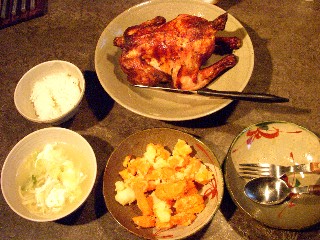 今日の夕飯はチキンオーブン焼き_e0166355_1812288.jpg