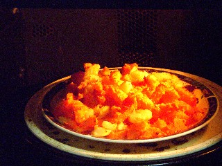 今日の夕飯はチキンオーブン焼き_e0166355_18124119.jpg