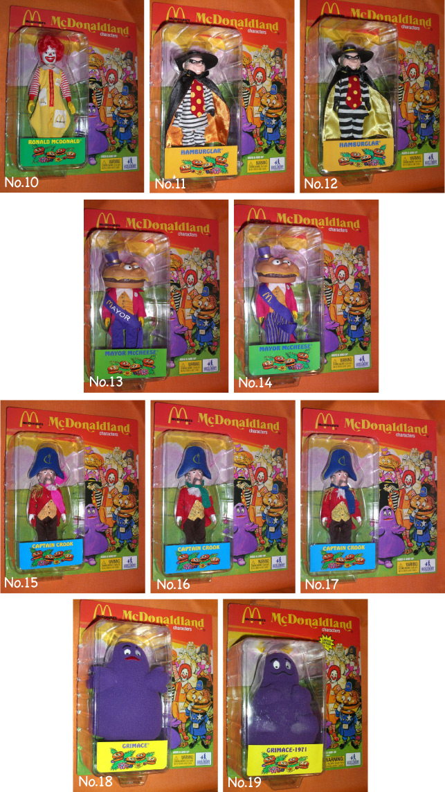 新旧 McDonaldland(マクドナルドランド) : Toy&Collectables 新旧 McDonaldland(マクドナルドランド) : Toy&Collectables