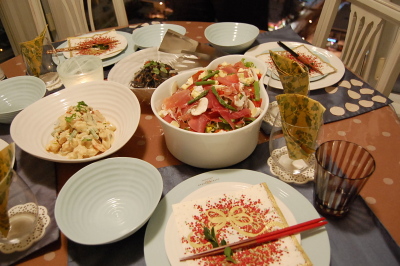 友人宅でクリスマス・イヴ。_d0129786_18343227.jpg