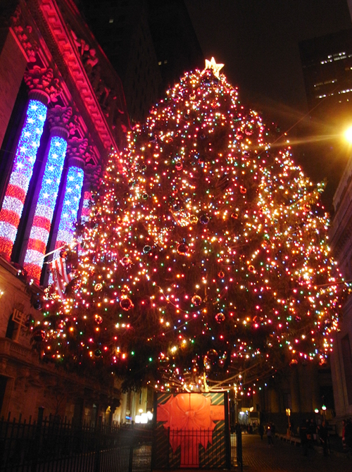 ウォールストリートのクリスマスツリー　2008_b0007805_8412913.jpg