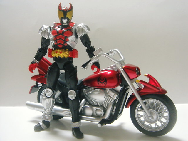 仮面ライダーキバ　マンシキバー　フィギュア&バイク 仮面ライダーキバ マンシキバー フィギュア バイクセット - メルカリ