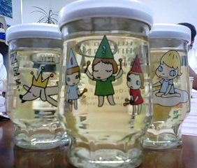 最高にかわいいカップ酒 耳にバナナが 最高にかわいいカップ酒 耳にバナナが
