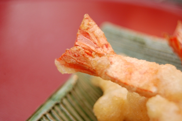 天ぷらレッスン3 年越しそばに!背筋まっすぐえび天☆_d0104926_152685.jpg