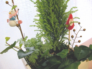 クリスマスの寄せ植え◎_e0107725_204737.jpg