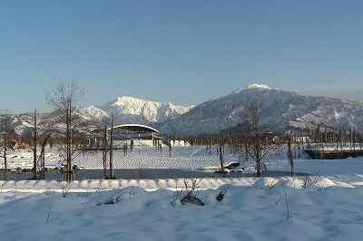 雪景色の駒ケ岳・八海山_a0084753_14381418.jpg