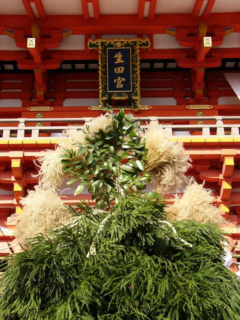 生田神社の杉飾り_b0063958_8333768.jpg