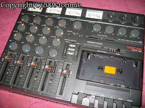 4chMTR・PORTA ONE(TASCAM) : とり三重成るままにsince2004 4chMTR・PORTA ONE(TASCAM) : とり三重成るままにsince2004