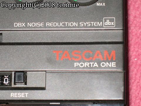 4chMTR・PORTA ONE（TASCAM） : とり三重成るままにsince2004