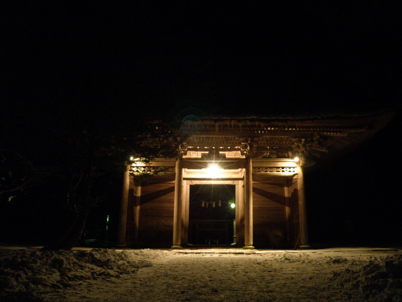 遠野の新年(遠野三山神社)_f0075075_4233228.jpg