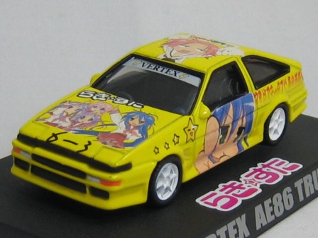 1/64 らき☆すた 痛車コレクション　ＡＥ８６_c0059103_244614.jpg