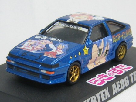 1/64 らき☆すた 痛車コレクション　ＡＥ８６_c0059103_253286.jpg