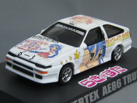 1/64 らき☆すた 痛車コレクション　ＡＥ８６_c0059103_254100.jpg