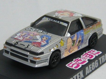 1/64 らき☆すた 痛車コレクション　ＡＥ８６_c0059103_255035.jpg