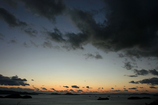 2009年　お正月三箇日　三百山の夕景　２日_d0029333_14312763.jpg