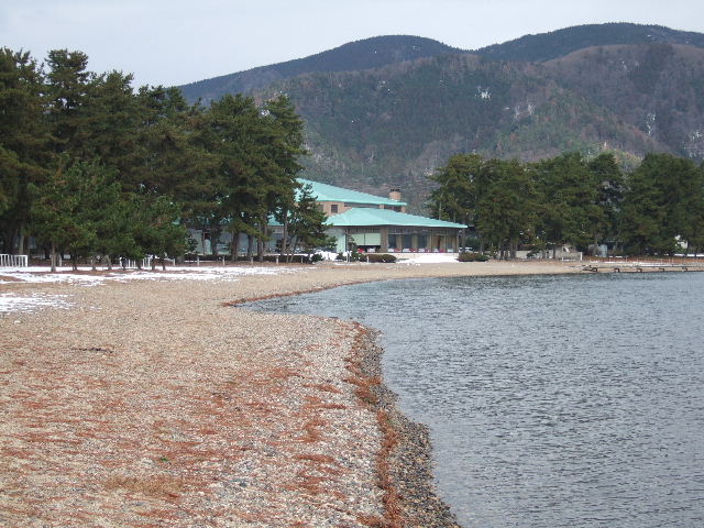 おだやかな浜辺　２００８．１．４_c0153880_21291467.jpg