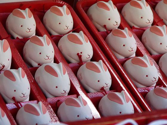 京都 岡崎神社のうさぎみくじ たんぶーらんの戯言