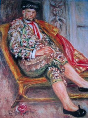 絵画シリーズ　ルノアール『闘牛士姿のアンブロワーズ・ヴォラール』_b0011584_6383913.jpg