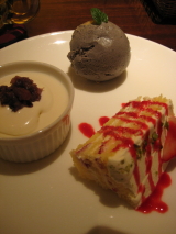 久々にケーキ盛り合わせなんぞ注文してみる。_b0065587_19274752.jpg