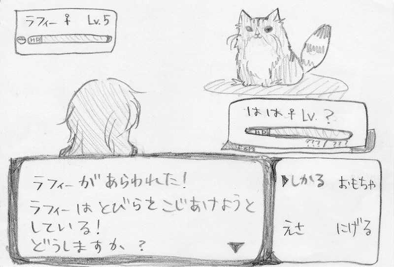 ノラ猫ポケモンラフィーその2 ノラ猫じゃん フォレストキャット