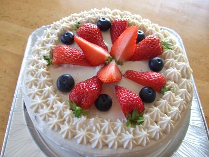 豆腐クリームのデコレーションケーキ Happy Sweets Ki Mi Do Re 商品ページ