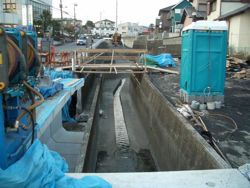 石坂川の改修工事が進んでいます！_f0141310_21203782.jpg