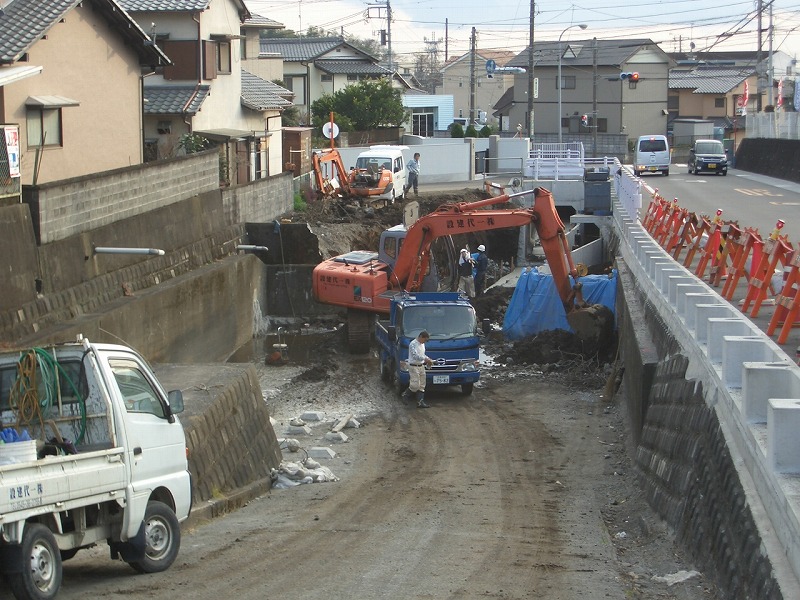 石坂川の改修工事が進んでいます！_f0141310_21211595.jpg