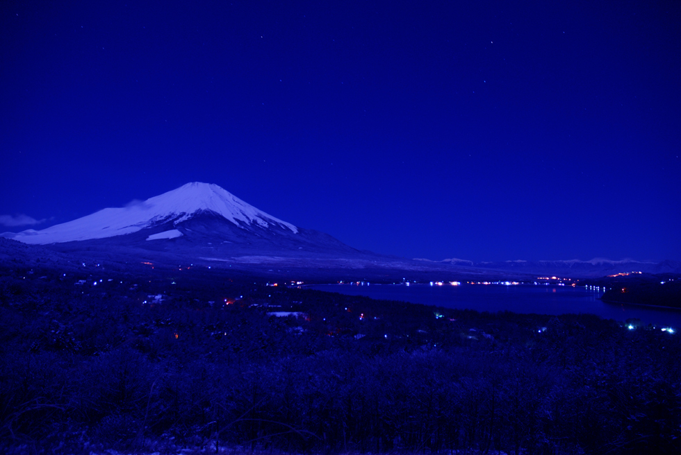 Mt.Fuji. Under the moon light_c0193532_0505744.jpg