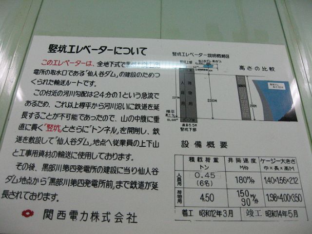 黒部ルート見学会 その５_e0093842_183030.jpg