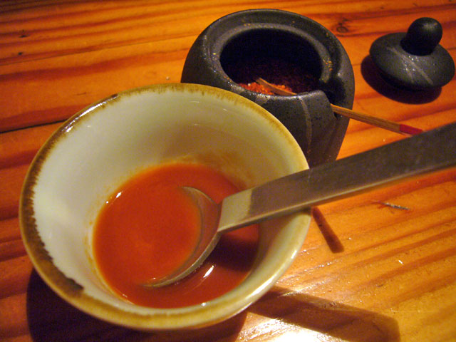 まる麺堂(○麺堂) 2009年冬季限定麺 閃光_a0016730_23212847.jpg