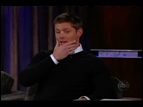 ジェンセン@Jimmy Kimmel Live(3)_b0064176_2349139.jpg