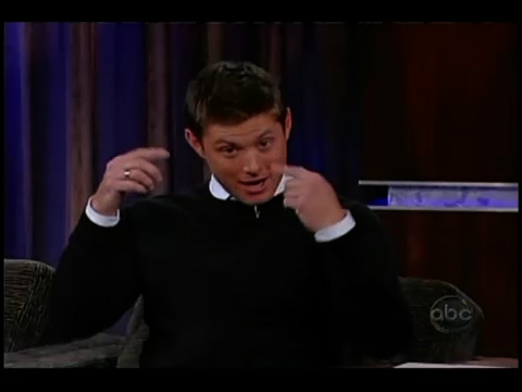 ジェンセン@Jimmy Kimmel Live(3)_b0064176_23564324.jpg