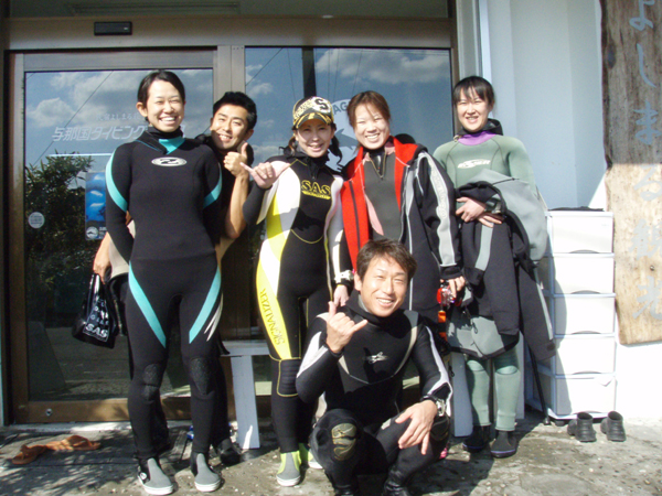 1月11日 JKダイビングチーム御一行様 _d0113459_1952321.jpg