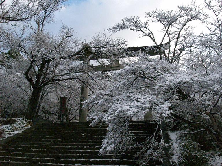 雪の宝満山_f0016066_2263690.jpg