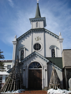 カトリック弘前教会(弘前市)*洋館めぐり_b0147224_1563250.jpg