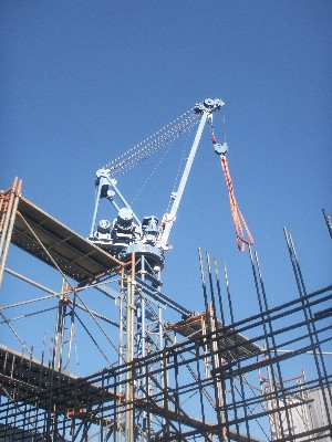 3階躯体工事 スタットボード搬入 仮称 綾瀬マンション 建設日記 3階躯体工事 スタットボード搬入 仮称 綾瀬マンション 建設日記