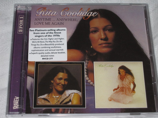 RITA COOLIDGE / ANYTIME...ANYWHERE / LOVE ME AGAIN_b0042308_22574155.jpg