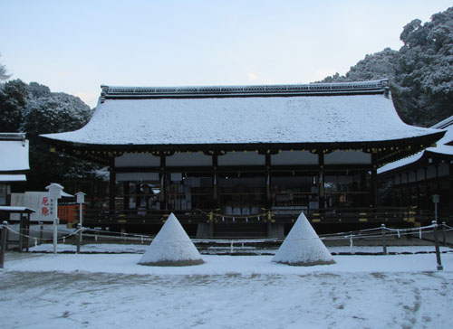 上賀茂神社 雪景色_e0048413_1584272.jpg