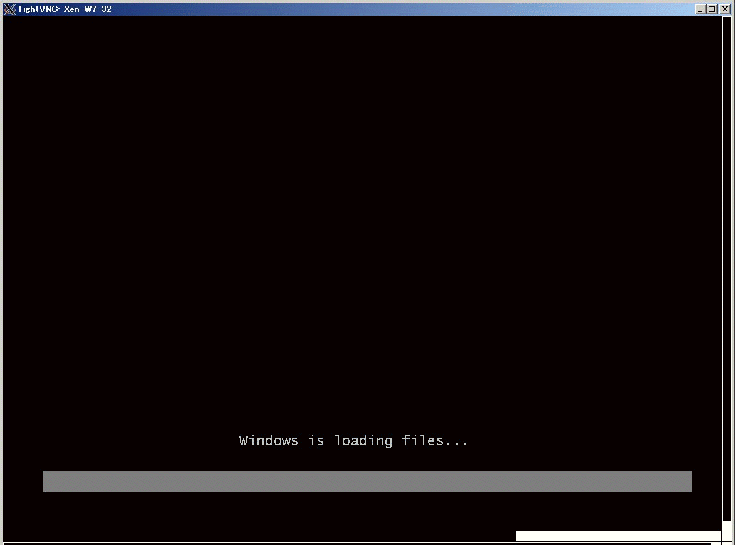 SUSE Linux + XEN 仮想化環境に Windows 7 を導入する - 32bit 版導入編_a0056607_13352753.gif