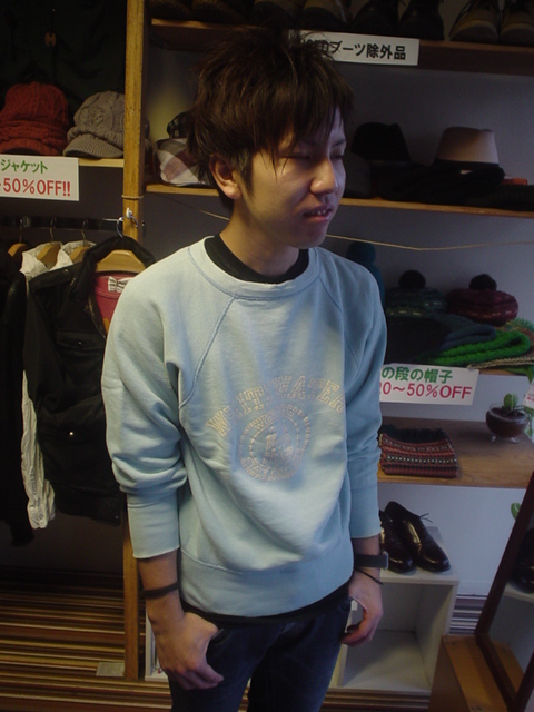 VINTAGE カレッジSWEAT!!_b0112525_13453713.jpg